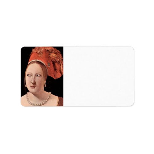 Woman's head by Georges de La Tour Custom Address Label