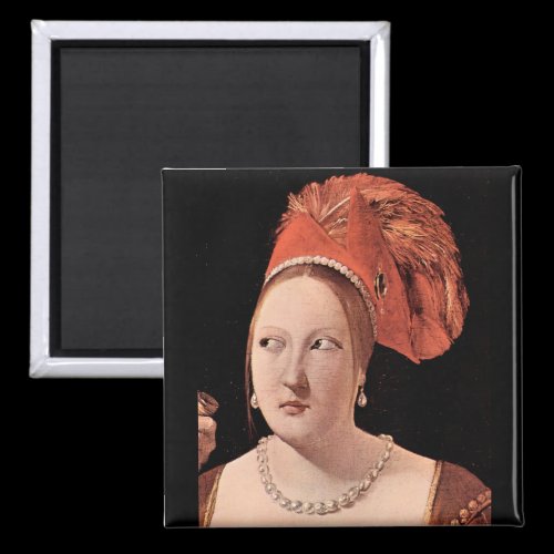 Woman's head by Georges de La Tour Fridge Magnets
