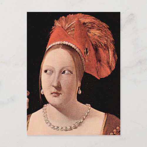 Woman's head by Georges de La Tour Post Card
