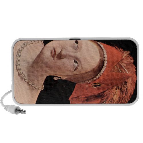 Woman's head by Georges de La Tour Iphone Speaker