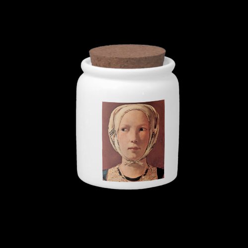 Woman's head frontally by Georges de La Tour Candy Jars