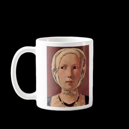 Woman's head frontally by Georges de La Tour Coffee Mugs