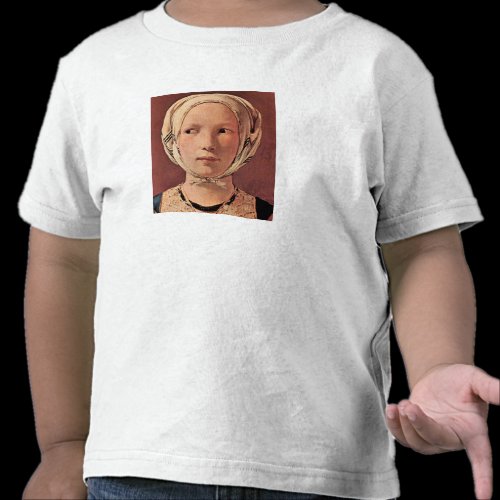 Woman's head frontally by Georges de La Tour T-shirts