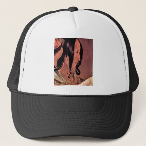 Woman's head in profile by Georges de La Tour Trucker Hat