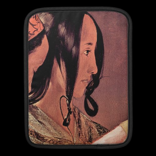 Woman's head in profile by Georges de La Tour Ipad Sleeves