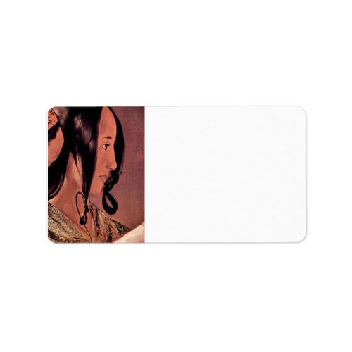 Woman's head in profile by Georges de La Tour Personalized Address Labels