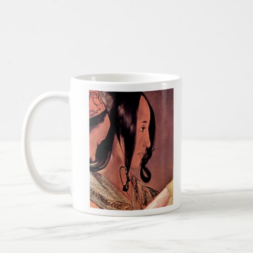 Woman's head in profile by Georges de La Tour Coffee Mugs