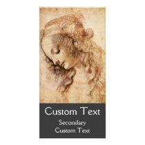 Woman's Head Photo Card