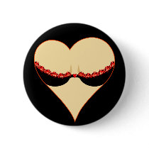 woman's heart buttons