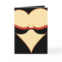 woman's heart cards by VioDeSign woman's heart cards