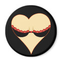 woman's heart magnets