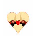 woman's heart t-shirts by VioDeSign woman's heart t-shirts