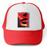WOMAN'S LIPS BY AES hats