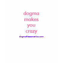 Woman's T-shirt with pink lettering
