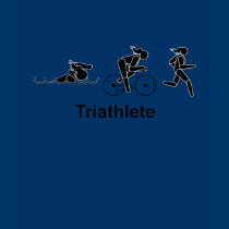 Woman's Triathlete Shirt by ajvjr123 Woman's Triathlete Shirt