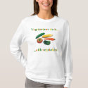 Woman's vegetarian hoodie t-shirts by ocean00waves Woman's vegetarian hoodie t-shirts