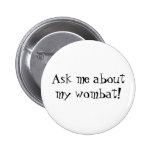 Wombat Button