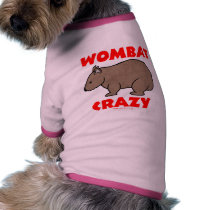 Wombat Crazy pet clothing by Wombania Wombat Crazy pet clothing