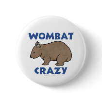 Wombat Crazy II buttons by Wombania Wombat Crazy II buttons