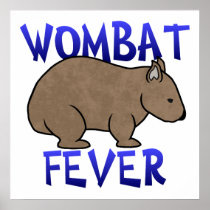 Wombat Fever II Print