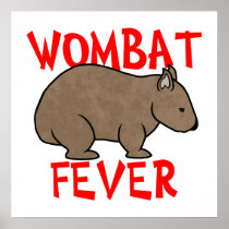Wombat Fever Print