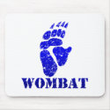 Wombat Footprint III mousepads by Wombania Wombat Footprint III mousepads