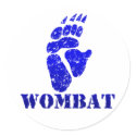 Wombat Footprint III stickers by Wombania Wombat Footprint III stickers