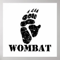 Wombat Footprint