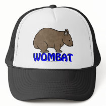 Wombat Logo III hats by Wombania Wombat Logo III hats