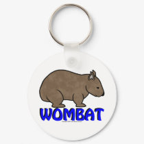 Wombat Logo III keychains