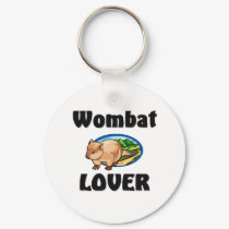 Wombat Lover keychains
