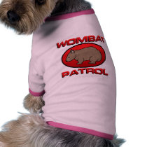 Wombat Patrol III pet clothing by Wombania Wombat Patrol III pet clothing