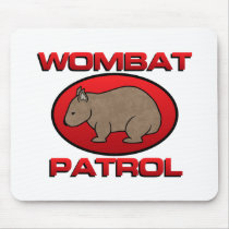 Wombat Patrol III mousepads by Wombania Wombat Patrol III mousepads