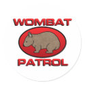 Wombat Patrol III stickers by Wombania Wombat Patrol III stickers