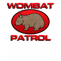 Wombat Patrol III t-shirts