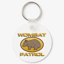 Wombat Patrol keychains