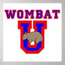 Wombat U II Poster