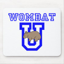 Wombat U mousepads by Wombania Wombat U mousepads