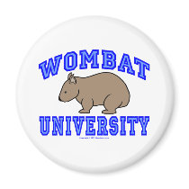 Wombat University II Magnet