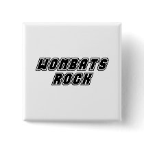 Wombats Rock buttons by dustin1175 Wombats Rock buttons