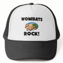 Wombats Rock hats by AnimalShirts Wombats Rock hats