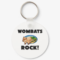 Wombats Rock keychains