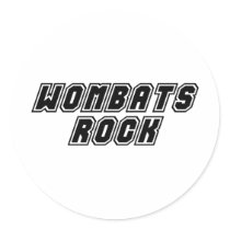 Wombats Rock stickers by dustin1175 Wombats Rock stickers