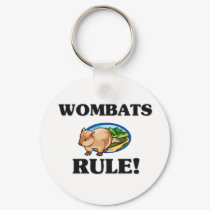 WOMBATS Rule! keychains