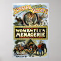 Wombwell's Menagerie Crystal Palace posters