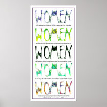 WOMEN 2012 ~ the Lilly Ledbetter Fair Pay Act Print