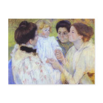 Women Admiring a Child. 1897, Mary Cassatt postcards by vintagegiftmall Women Admiring a Child. 1897, Mary Cassatt postcards