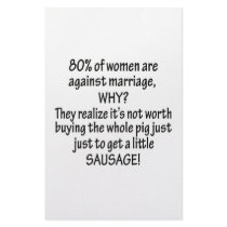 Women Against Marriage stationery by FunnyStuffStore Women Against Marriage stationery