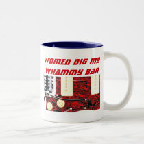 Women and Whammy Bar mugs by ksabey Women and Whammy Bar mugs