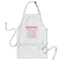 Women are Angels Aprons